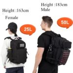 Waterproof Hiking Backpack 25L/50L – Travel & Outdoor Laptop Bag